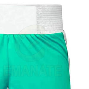 Pantalones Cortos Deportivos Transpirables de Alta Calidad 100% Poliéster Satinado con Logotipo Personalizable, Última Moda en Fitness y Entrenamiento Atlético - Product Image 4