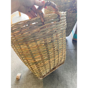 Cesta de bambú tejida multiusos ecológica para decoración del hogar cesta de frutas artesanías hechas en Vietnam - Product Image 6