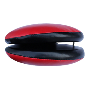 Équipement d'entraînement de coaching personnalisable de haute qualité, équipement de sécurité sportif professionnel en cuir, vente en gros, Adi Star Double Clap Mitt - Product Image 6