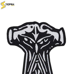 Style marteau Nouvelle Arrivée Prix Compétitif Date Meilleur Fournisseur Patchs De Broderie En Tissu Tissé PAR TEPRA SPORTS - Product Image 5