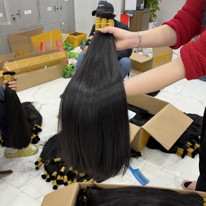 ขนตามธรรมชาติแบบคู่เรียงตามเส้นผมมนุษย์ตามแนวเดียวกัน - Product Image 6