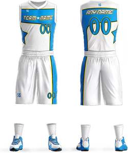 Equipo de baloncesto personalizado desgaste de la sublimación baloncesto Jersey uniforme Set - Product Image 1