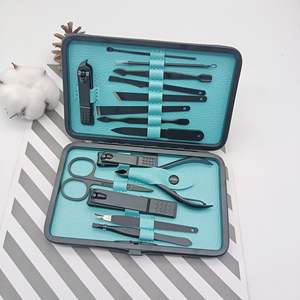 Ensemble professionnel de coupe-ongles en acier inoxydable de haute qualité pour hommes femmes outil de manucure pédicure complet étui en polyuréthane pour pied - Product Image 6