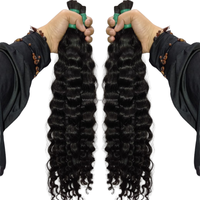 Cheveux humains indonésiens Remy en vrac bouclés, résistants à la chute, compatibles permanente, qualité supérieure, vrais cheveux vierges, 100g/pièce, adaptés à tous