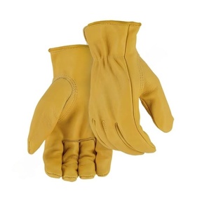 ถุงมือขับรถหนังแพะกันน้ำและกันลมสวมถุงมือให้ความอบอุ่นในฤดูหนาว - Product Image 3