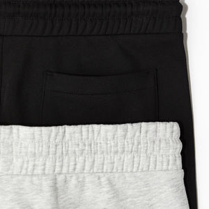 กางเกงขาสั้นผ้าคอตตอนสำหรับผู้ชายกางเกงขาสั้นผ้าเทอร์รี่ทำจากผ้าฝ้าย100% สำหรับใส่ในฤดูร้อน - Product Image 2