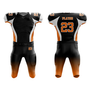 Trendy Durable Comfortable American Football Uniforms Breathable Spandex Fabric American Football - Product Image 3