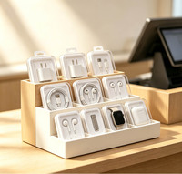 Emballage en blister PET recyclable personnalisé pour accessoires électroniques 3C avec plateau transparent