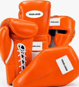 Professional <b>Moisture</b> Wicking Full Finger Winning Boxing Set Top Quality Brand New Genuine Leather Winning Boxing <b>Gloves</b> Set - Product Image 6