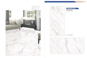 กระเบื้องปูพื้นเซรามิกพอร์ซเลนทันสมัย ขนาด 600x1200 มม. ผิวด้านเคลือบเงา หนา 8 มม. สำหรับใช้ภายในอพาร์ตเมนต์ - Product Image 2