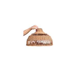 Portavelas de mimbre clásico hecho a mano al por mayor/lámparas de mimbre de bambú/linterna de ratán con luz para decoración fiesta en casa al aire libre - Product Image 3