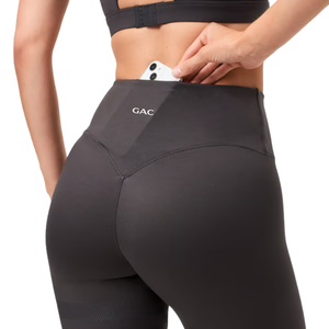 Women's <b>Black</b> High Waist Full Length Yoga <b>Leggings</b> Soft Lightweight Breathable Stretch Fitness Gym Workout Running Training - Product Image 6