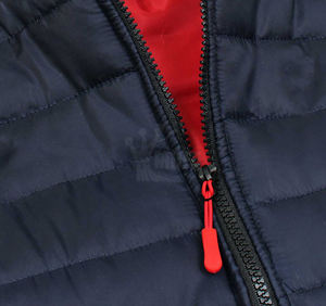 Novedad de 2025, chaleco acolchado sin mangas ajustado informal para hombre, chaleco transpirable de tela de poliéster con cremallera, ropa exterior de invierno - Product Image 2