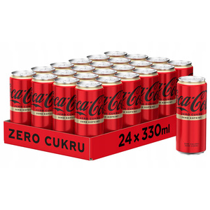 Coca Cola Sabor Original 330ml x 24 Latas - Product Image 1