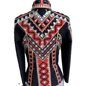 Chaqueta de equitación occidental de Showmanship Premium Ropa ecuestre elegante y elegante - Product Image 4