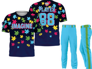 Uniformes de baseball et de softball personnalisables pour femmes, vente en gros, maillot personnalisé vierge, sublimation, respirant, 100% polyester - Product Image 2