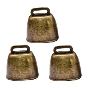 Cloches de vache en laiton riches en son avec un ton classique utilisées pour la décoration d'entrée rustique coins religieux ou patios ethniques - Product Image 2