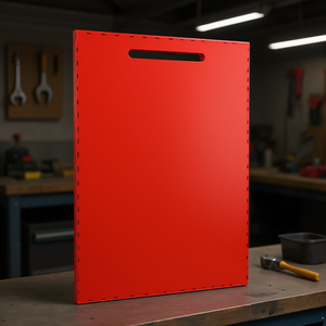 Tablero de notas de altura media Facom en rojo para gabinetes de herramientas - Product Image 3