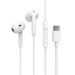 Haute qualité Profitez de 1M YEP-11 BLANC Type-C Écouteurs sur l'oreille et sur l'oreille Écouteurs de musique filaires - Product Image 5