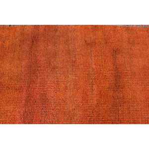 Tapis turc, tapis vintage 2,8x10,4 pieds, tapis en laine Herki orange - Product Image 5