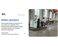 Máquina de Pulverización de Pegamento para Ductos de Aire, Césped Artificial, Fabricación de Puertas y Ventanas de Madera, con Función de Limpieza Automática del Tapa del Tanque de Aceite
