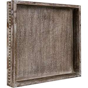 Bandeja de madera ecológica hecha a mano con asa, tamaño personalizado, calidad, madera natural, larga duración para uso doméstico - Product Image 3