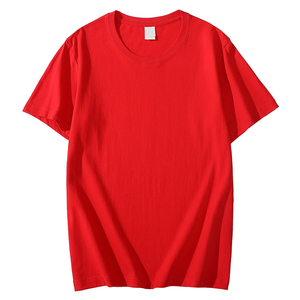 Solid Color T-<b>shirt</b> 8 Colors 2023 New <b>Short</b> <b>Sleeve</b> <b>Men's</b>/Women's Heavy Pound 220g Cotton <b>White</b> Crewneck Loose Top S-4XL - Product Image 5