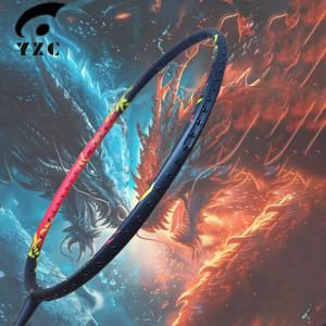 2025 nueva llegada de alta calidad personalizada 30T eje + marco M30 4U/82G 35LBS raquetas de bádminton marco caliente 30T grafito de carbono 4U - Product Image 3