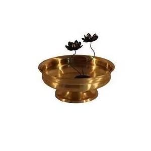 ชามโลหะสีดำด้านนอกและสีทองมีสไตล์ดีไซน์เนอร์เพิ่มเสน่ห์อันซับซ้อนให้กับห้องนั่งเล่นหรือโต๊ะรับประทานอาหาร - Product Image 3