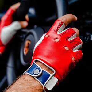 Best Selling Soft Leather Driving <b>Gloves</b> Waterproof Breathable Cycling <b>Gloves</b> High Quality Customizable Options - Product Image 3