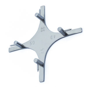 Boone Star, Ortodoncia de acero inoxidable, medidor de colocación precisa, herramienta de posicionamiento de soporte Dental para uso de medición - Product Image 2