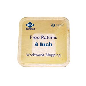 Plats à soupe à la feuille de palmier biologique 100% de qualité supérieure bols et assiettes écologiques et biodégradables - Product Image 1