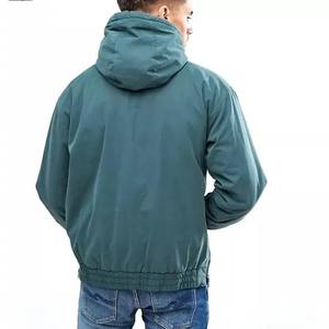 Chaqueta Bomber Deportiva Acolchada con Patrón de Camuflaje y Revestimiento Verde, Cierre de Media Cremallera, Impermeable y Resistente al Viento, para Primavera, Unisex - Product Image 4