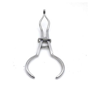 ชุดคลิปหนีบยางกันน้ำลายทางทันตกรรมแบบใช้ซ้ำได้ ทำจากสแตนเลส พร้อมด้ามจับตามหลักสรีรศาสตร์ สำหรับการรักษาทางเอนโดดอนต์และการแยกส่วนของเหลวในศัลยกรรม - Product Image 4