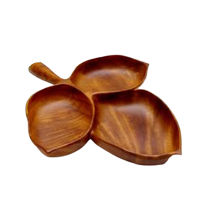 Assiette de fruits secs en bois faite à la main, taille et forme personnalisées, assiette de dattes pour la maison et l'hôtel - Product Image 2