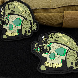 Parches de Goma de PVC con Relieve 3D Personalizados al por Mayor para Zapatos, Sombreros y Bolsos, Estilo de Combinación de Formas Personalizadas - Product Image 5