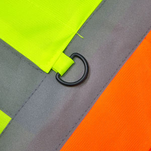 Chaleco DE SEGURIDAD verde reflectante personalizado, chaleco de trabajo de poliéster de alta visibilidad para hombres y mujeres para jardinería de seguridad en la construcción - Product Image 5