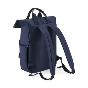 Sustainable Roll-Top Backpack with Twin Handle Recycled <b>Material</b> for Promotions - Product Image 4