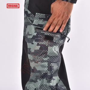 Venta al por mayor de tallas grandes pantalones de esquí totalmente impermeables High Street Cargo pierna ancha transpirable cremallera cierre a prueba de viento impreso - Product Image 4