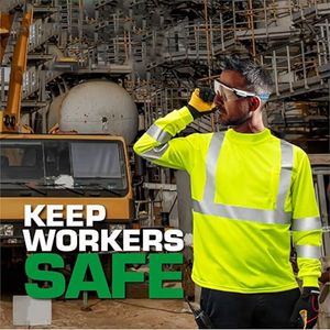 <b>Long</b> <b>Sleeve</b> Work Wear Safety <b>Shirt</b> Wholesale Breathable Work Reflective <b>T</b> <b>Shirt</b> Green <b>Long</b> <b>Sleeve</b> Safety <b>Long</b> <b>Sleeve</b> <b>Shirt</b> - Product Image 6