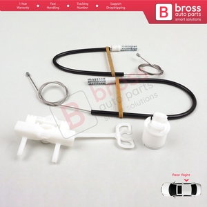 ชุดซ่อมมอเตอร์กระจกหน้าต่างด้านหลังขวา รุ่น BWR5182 สำหรับรถยนต์ Punto Grande Evo MK3 199 ปี 2005-2024 รหัสอะไหล่ 51723323 - Product Image 5