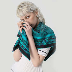 SIDDIQUI HOSINEX Écharpes et châles traditionnels en coton et mousseline pour femmes musulmanes, longs, unis, à imprimé numérique, coupe-vent et respirants - Product Image 2