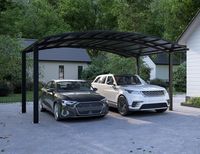Structure de pergola et abri de voiture polyvalente en acier, conception personnalisée CE, pour usage résidentiel et commercial, à vendre en Europe et aux États-Unis