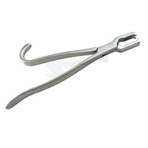 Abrazaderas de hueso Luer universales de acero inoxidable profesional Abrazaderas manuales rectas de calidad superior - Product Image 2