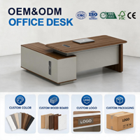 Dernière Nouveauté : Table de Bureau Exécutive de Luxe Moderne pour PDG et Dirigeants, Fabrication Chinoise, Vente en Gros