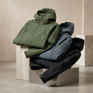 Blouson matelassé homme haute qualité, double style, imperméable, isolé, chaud, couleur unie, col montant, pour un style décontracté masculin, vente en gros - Product Image 4