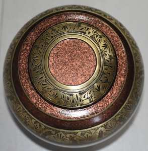 Urne de crémation en cuivre pour cendres humaines Urne funéraire Fabriquée à la main pour cendres adultes urnes faites à la main pour cendres humaines ou animales - Product Image 5