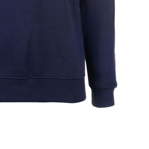 Sweat-shirts pour hommes de qualité supérieure en gros pour le streetwear, coupe décontractée, couleur bleue, uni, teinture unie, poignets côtelés, col rond, sweat-shirt à enfiler pour hommes - Product Image 5