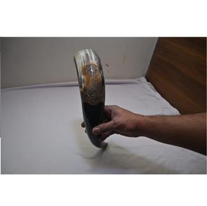 Cuerno de beber vikingo de diseño personalizado, pulido cuerno de vaca, estilo Animal, artesanía Natural para exportación - Product Image 2