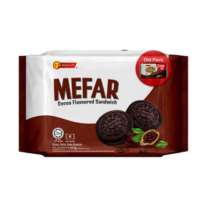 Galletas Sandwich Shoon Fatt Mefar con Sabor a Cacao, 111g X 12 Paquetes - Product Image 1